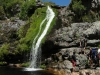 The waterfall