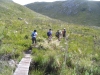 Towards the peak