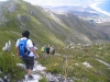 Heading down