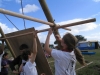 Lashing the frame