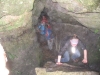 Coming out of the waterfall