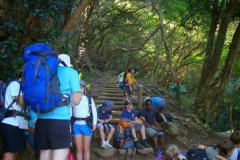 Overnight hike with 3rd Claremont Cubs 2014